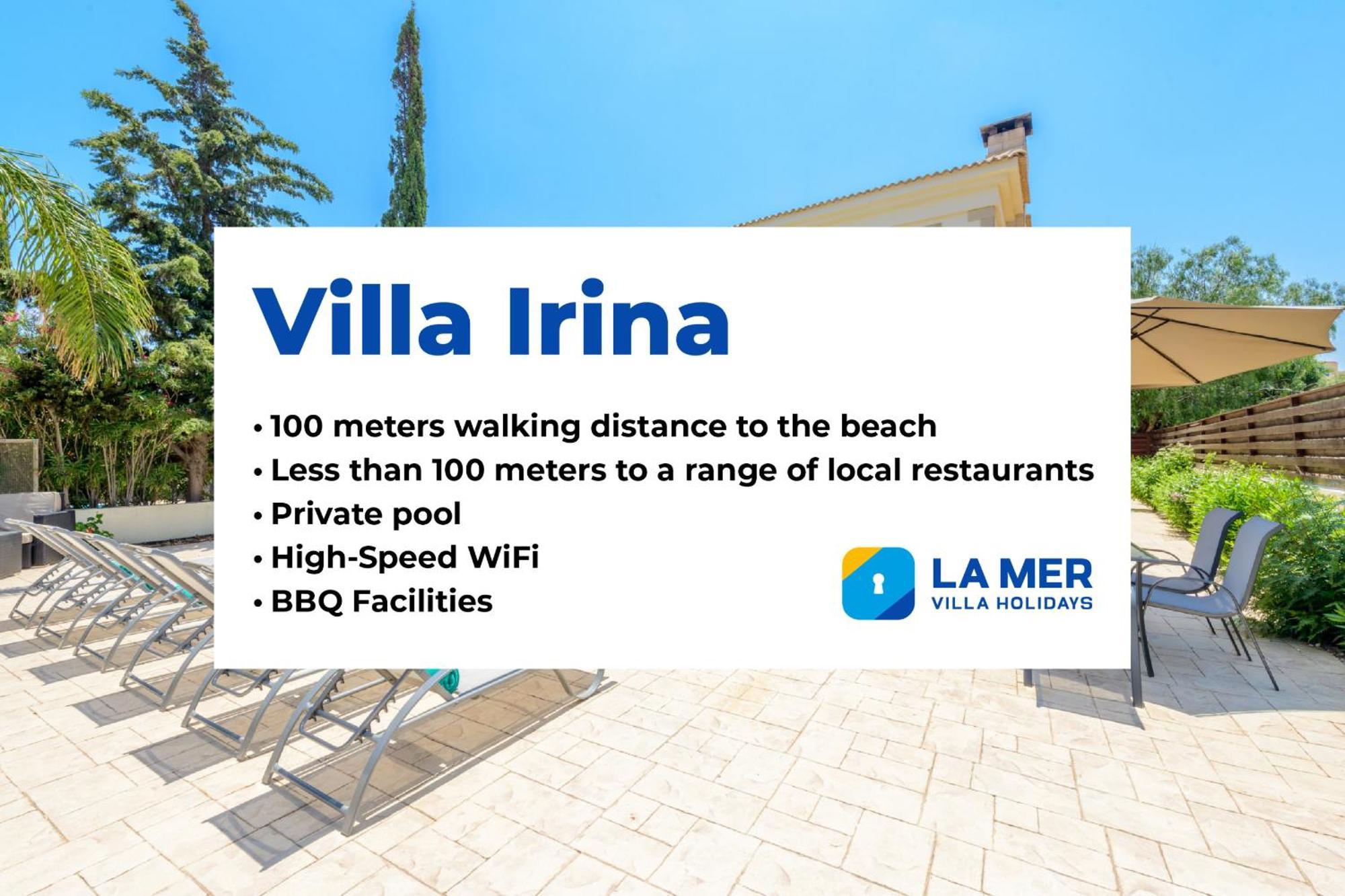 Villa Irina Paralimni Exterior foto